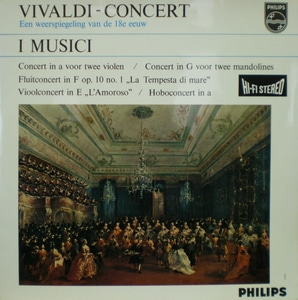 Vivaldi - Concertos - I Musici 중고 수입 오리지널 아날로그 LP