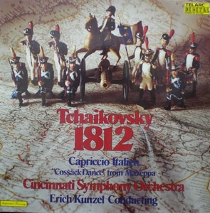 Tchiakovsky-1812 Overture/Capriccio Italien 외- Erich Kunzel 중고 수입 오리지널 아날로그 LP