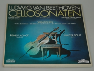 Beethoven - Complete Works for Piano &amp; Cello - Reine Flachot 3LP