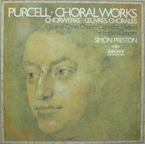 Purcell- Choral Works- Preston/Pinnock 3LP 중고 수입 오리지널 아날로그 LP
