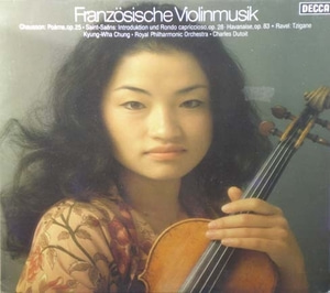 French Violin Music - 정경화 중고 수입 오리지널 아날로그 LP