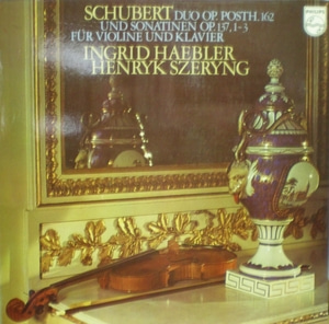 Schubert - Duo for Violin &amp; Piano 外 - Henryk Szeryng/ Ingrid Haebler 중고 수입 오리지널 아날로그 LP