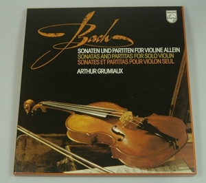 Bach- Complete Sonatas and Partitas for Solo Violin - Arthur Grumiaux 3LP