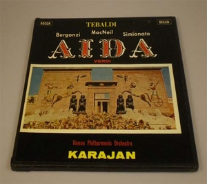 Verdi- Aida 전곡- Karajan 3LP