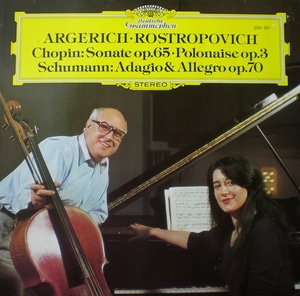 Chopin/Schumann-Cello Sonata/Adagio and allegro 외- Argerich/Rostropovich