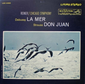 Debussy/Strauss- La Mer/Don Juan-Reiner 중고 수입 오리지널 아날로그 LP