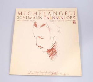 Schumann - Carnaval/Pieces from Album for the Young - Arturo Benedetti Michelangeli 중고 수입 오리지널 아날로그 LP