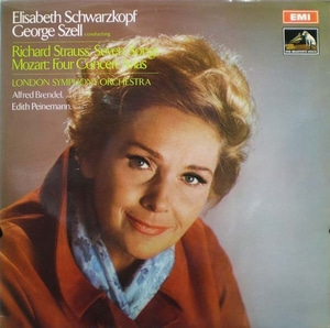 R.Strauss/Mozart-Seven Songs/Four Concert Arias- Schwarzkopf/Szell 중고 수입 오리지널 아날로그 LP