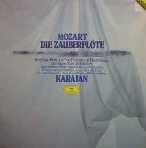 Mozart-Die Zauberflote(마술피리 전곡)- Karajan (3LP Box) 중고 수입 오리지널 아날로그 LP