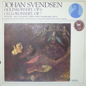 Svendsen- Violin Concerto/Cello Concerto- Tellefsen/Waldeland 중고 수입 오리지널 아날로그 LP