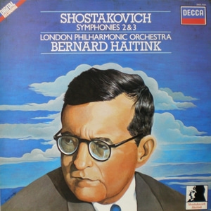 Shostakovich - Symphony No. 2 &amp; No. 3 - Bernard Haitink 중고 수입 오리지널 아날로그 LP