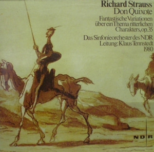 R. Strauss - Don Quixote - Klaus Tennstedt 중고 수입 오리지널 아날로그 LP