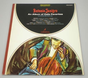 An Album of Cello Favorites - Antonio Janigro