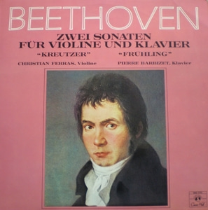 Beethoven - Violin Sonata No. 5 (Spring) &amp; 9 (Kreutzer) - Christian Ferras 중고 수입 오리지널 아날로그 LP