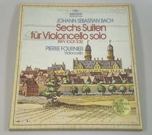 Bach-6 Cello Suites complete - Pierre Fournier 3LP Box