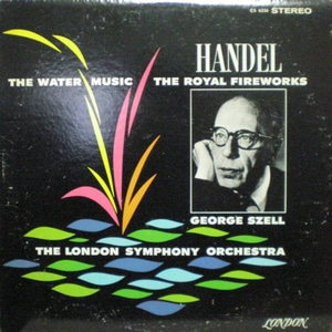Handel - The Water Music 外 - George Szell 중고 수입 오리지널 아날로그 LP