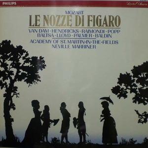 Mozart-Le Nozze di Figaro-Marriner (3LP Box/original 1st issue 미개봉반)