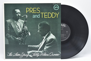 The Lester Young-Teddy Wilson Quartet[레스터 영 &amp; 테디 윌슨]-Press and Teddy 중고 수입 오리지널 아날로그 LP