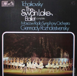 Tchaikovsky- The Swan Lake (ballet) 전곡- Rozhdestvensky (3LP Box) 중고 수입 오리지널 아날로그 LP