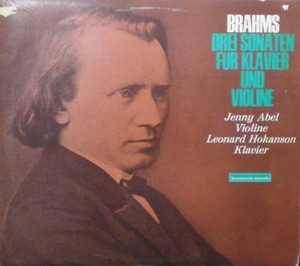 Brahms-3 Violin Sonatas - Jenny Abel