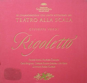 Verdi-Rigoletto 전곡 - Kubelik/Scotto/Fischer-Dieskau 외 (3LP Box)