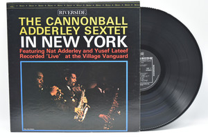 Cannonball Adderley[캐논볼 애덜리]-Cannonball Adderley Sextet in New York 중고 수입 오리지널 아날로그 LP