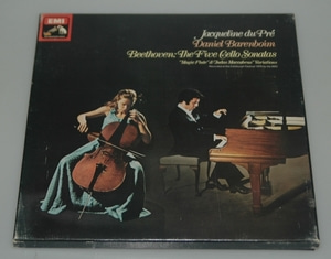 Beethoven - 5 Cello Sonatas 전곡 외 - Jacqueline du Pre 3LP