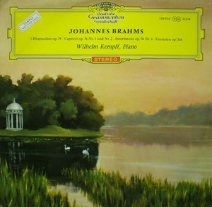 Brahms-piano music vol.1-Kempff 중고 수입 오리지널 아날로그 LP