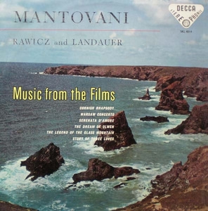 Music from the Films- 바르샤바 콘체르토 외- Mantovani 중고 수입 오리지널 아날로그 LP