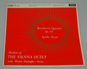 Beethoven - Quintet for Piano &amp; Wind/ Spohr - Octet - Vienna Octet