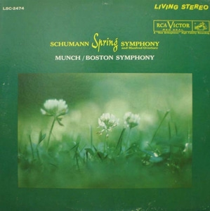 Schumann-Symphony No.1(Spring) 외- Charles Munch 중고 수입 오리지널 아날로그 LP