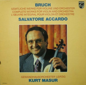 Bruch- Complete Works for Violin and Orchestra- Accardo(4LP Box)