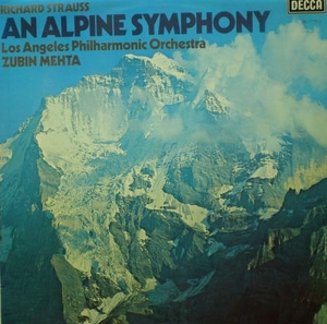 R.Strauss-Alpine Symphony- Zubin Mehta 중고 수입 오리지널 아날로그 LP