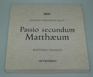 Bach- Matthaus Passion - Karl Richter 4LP
