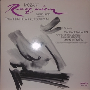 Mozart - Requiem - Stefan Skold  중고 수입 오리지널 아날로그 LP
