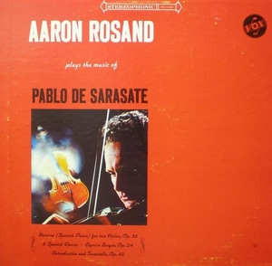 Sarasate-8 Spanish Dances외-Rosand/Walevski 중고 수입 오리지널 아날로그 LP