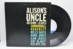 Cannonball Adderley[캐논볼 애덜리]/Miles Davis[마일즈 데이비스]-Alison&#039;s Uncle/Autumn Leaves 중고 수입 오리지널 아날로그 LP