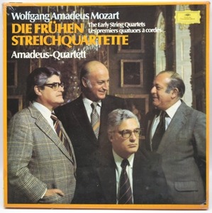 Mozart - Early String Quartets (No.1~ No.13) - Amadeus Quartet (4LP) 오리지널 미개봉
