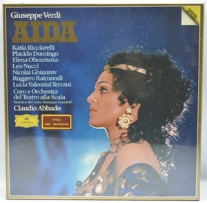 Verdi - Aida 전곡 - Claudio Abbado 3LP 오리지널 미개봉