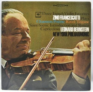 Three French Violin Favorites - Zino Francescatti