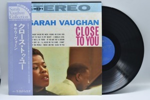 Sarah Vaughan[사라 본]-Close to You 중고 수입 오리지널 아날로그 LP