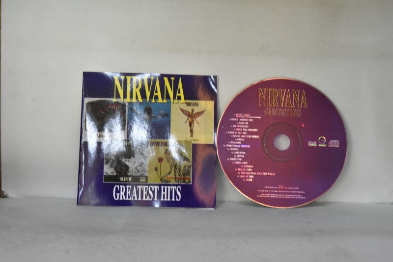 NIRVANA-GREATEST HIT(닐바나-그레이테스트 히트)(CD0004) 수입 중고 CD
