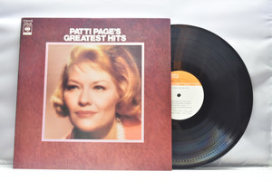 Patti page[패티 페이지]ㅡPatti page&#039;s greatest hits- 중고 수입 오리지널 아날로그 LP