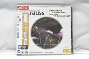 Richard Strauss[리하르트 슈트라우스] - Also Sprach Zarathustra 외 - Karal Bohm ㅡ수입 미개봉 클래식 CD