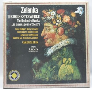 Zelenka - Orchestral Works -  Camerata Bern 3LP 오리지널 미개봉 LP
