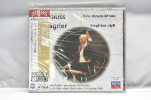 Richard Strauss[리하르트 슈트라우스] ㅡ  알프스 교향곡 - Georg Solti 수입 미개봉 클래식 CD