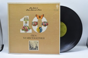 Peter, Paul &amp; Mary[피터 폴 앤 매리]-10 years Together  중고 수입 오리지널 아날로그 LP