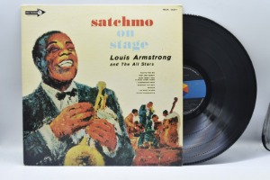 Louis Armstrong[루이 암스트롱]-Satchimo On Stage 중고 수입 오리지널 아날로그 LP