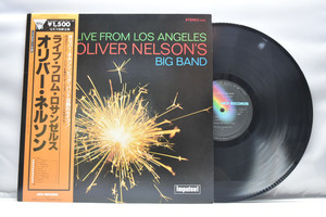 Oliver Nelson&#039;s Big Band[올리버 넬슨의 빅밴드]- Live from Los angeles ㅡ 중고 수입 오리지널 아날로그 LP