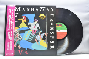 The Manhattan Transfer [맨하탄 트랜스퍼]- Live ㅡ 중고 수입 오리지널 아날로그 LP